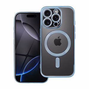 Suojakuori iPhone 16 PRO:lle Electro Mag Cover yhteensopiva MagSafe-version kanssa sininen
