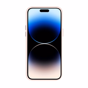 Tel Protect Magnetic Clear Suojakuori iPhone 15 Plus:lle lohenpunainen