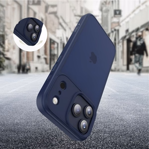 Tech-Protect MagMat Suojakuori iPhone 17 Pro:lle - Matta laivastonsininen