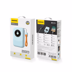 Tehopankki Dudao K21Pro Mini 20000mAh 22.5W - sininen