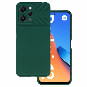 Kamerasuojattu suojakuori Xiaomi Redmi 12:lle vihreä