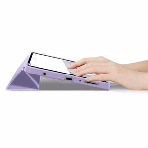 TechProtect SmartCase case for Samsung Galaxy Tab A9 / A11 8.7 X110 / X115 / X133 / X135 - purple
