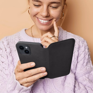 Dual Pocket Book Läppäsuojakuori Xiaomi Redmi NOTE 14 5G musta