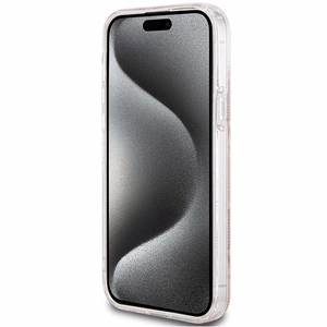 Guess IML GCube MagSafe Suojakuori iPhone 15 Plus / 14 Plus:lle - ruskea