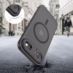 Tech-Protect MagStand MagSafe Suojakuori iPhone 17 Air:lle - Matta Musta