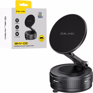 Blavec auton pidike BHV-02 magneettinen imukuppi tuulilasiin (BHV02-PMB) musta