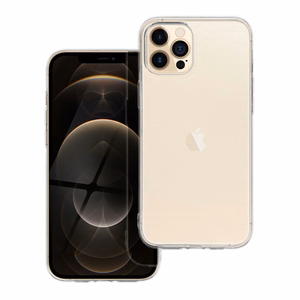 Läpinäkyvä Suojakuori iPhone 12 PRO MAX:lle 2 mm