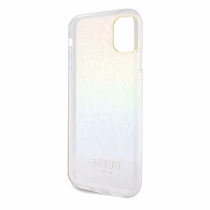 Guess IML Faceted Mirror Disco Iridescent -suojakuori iPhone 11 / Xr:lle - monivärinen