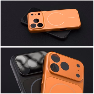 Suojakuori iPhone 13 PRO MAX:lle Make 17 MagSafe-yhteensopiva oranssi