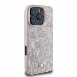 Guess 4G Classic kotelo iPhone 16 Pro Max - pinkki