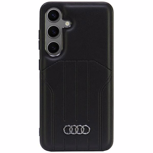 Audi Synthetic Leather MagSafe S24 S921 black/black hardcase AU-TPUPCMS24-Q5/D1-BK