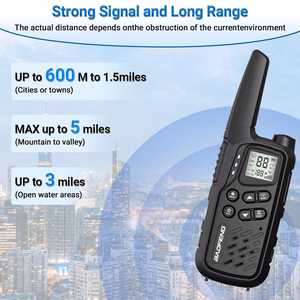 Baofeng BF-T25E -radiopuhelinsetti, 2 kpl, mustat