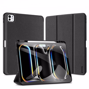 Dux Ducis Domo -suojakuori Samsung X800/X806 Tab S8 Plus/T730/T736B Tab S7 FE 2021/T970/T976B Tab S7 Plus 12.4 musta