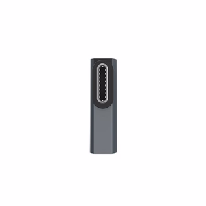 Wozinsky USB-C - USB-C 40Gb/s 240W 8K OTG Kulmasovittimen - Harmaa