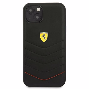 Ferrari FEHCP13SRQUK iPhone 13 mini 5.4" musta/musta kovakotelo Off Track tikattu