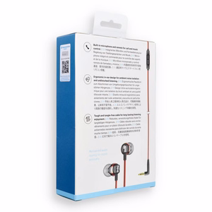 Wired earphones Jack 3,5 mm Sennheiser CX 300S red