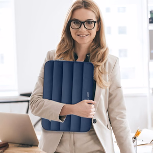 Tech-Protett Fluffy Laptop Bag 13-14 - Navy Blue