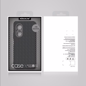 Nillkin Textured Case kestävä vahvistettu kotelo geelirunko ja nylon takaisin Honor 50 SE musta