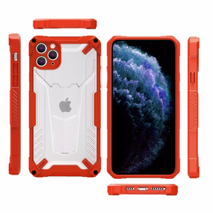 Tel Protect Hybrid Suojakuori iPhone 13 Pro Max:lle punainen
