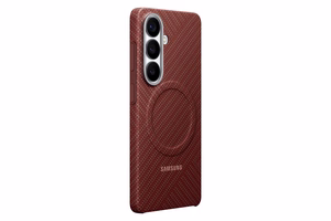 KS942SR Carbon Magnet suojakuori Samsung Galaxy S26, korallipunainen