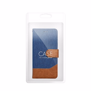 Läppäsuojakuori iPhone 16e -lle (SE 4 2025) Jeans Book sininen