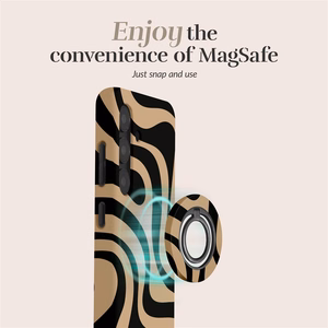 MIO Swirl Magsafe Suojakuori rengaspidikkeellä