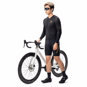 Rockbros YDCX008 Diamond Long Sleeve Cycling Jersey Size M - Black