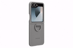 PF741TJEGWW silikoninen suojakuori Samsung Galaxy Flip6, harmaa