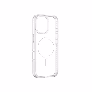 AmazingThing Titan Pro Mag Suojakuori Magneettisella Renkaalla iPhone 16:lle - läpinäkyvä