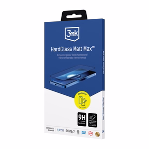 Mattapintainen karkaistu lasi 3mk HardGlass Matt Max Samsung Galaxy S24+:lle