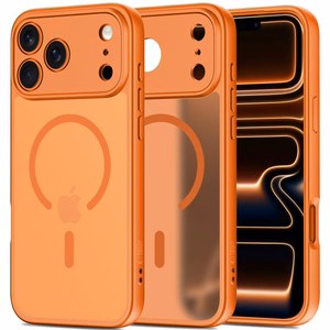 Tech-Protect BasicMag MagSafe Suojakuori iPhone 17 Pro Max:lle - Oranssi