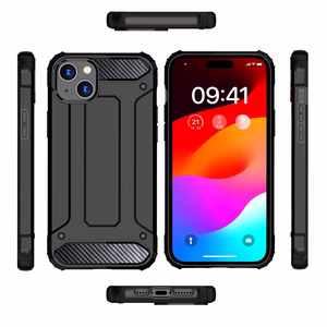 iPhone 15 Hybrid Armor Suojakuori - sininen