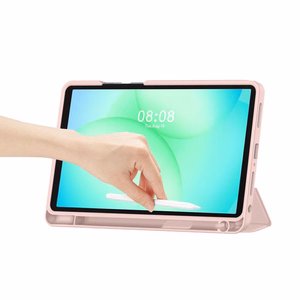 TechProtect SmartCase Pen case for Samsung Galaxy Tab A9 / A11 8.7 X110 / X115 / X133 / X135 - pink