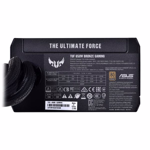 ASUS TUF-GAMING-650B virtalähde 650 W 20+4-pin ATX, musta