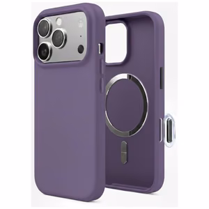 Puhelimen suojakuori „TM MagSafe Silicone“ iPhone 17 Pro / Fog Purple /