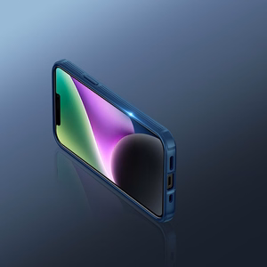 Nillkin CamShield Pro magneettikotelo iPhone 14 Plus suojakotelo kameran suojus sininen (MagSafe)