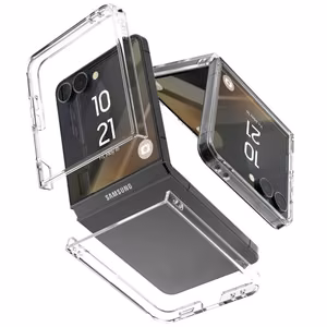 Mercury kova PC-kuori Samsung Galaxy Z Flip7 läpinäkyvä
