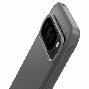 Spigen Rugged Armor -suojakuori Google Pixel 9 Pro XL:lle - harmaa