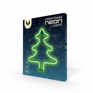 Vihreä LED-neon-joulukuusi FLNE16 Forever Light
