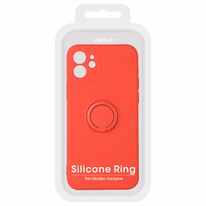 Vennus Silikoninen rengas iPhone 11 Prolle punainen