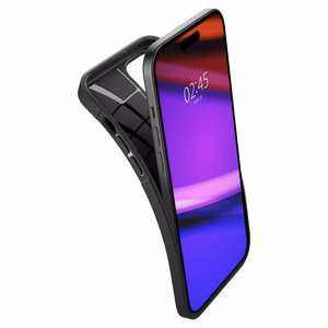 Spigen Core Armor Suojakuori iPhone 15 Plus:lle - matta musta
