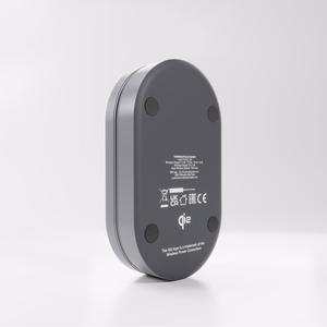 SBS 3-in-1 Foldable Wireless Charging Station QI2 MFI - Made for iPhone - Black