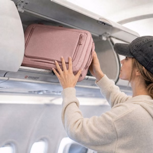 Tech-Protect Defender S50 reppu Ryanair & Wizz Air 20L kannettava tietokone - vaaleanpunainen
