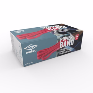 Umbro-vastusnauha harjoitteluun, 25 kg, punainen