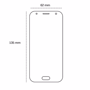Tempered glass 2,5D for Samsung Galaxy J3 2017 (J330)