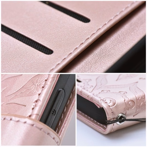 MEZZO Book Suojakuori XIAOMI Redmi Note 15 PRO 5G:lle mandala rose gold