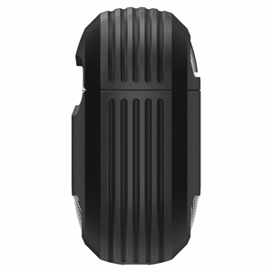 Spigen Rugged Armor Suojakuori AirPods 4:lle - Musta