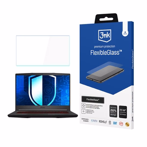 MSI Bravo 15 – 3mk FlexibleGlass (enintään 15") tietokoneen näytönsuoja