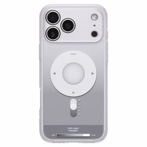 Spigen Ultra Hybrid MagSafe -suojakuori iPhone 18 Pro / 17 Pro -malleille, hopeanvärinen
