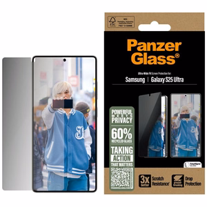 PanzerGlass Ultra-Wide Fit privacy-lasi Samsung Galaxy S25 Ultra